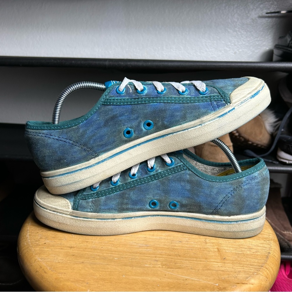 Keen Elsa blue tie dye lace sneakers - Picture 5 of 8